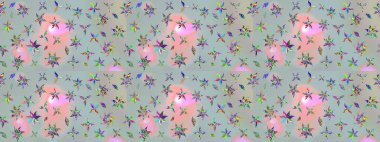 Raster illüstrasyonu. Çiçek. Gri renklerde. Taslak dekoratif arka plan, çiçek mandala.