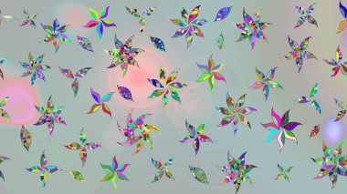 Küçük gri çiçeklerle oldukça eski bir besin torbası deseni. Tekstil, kumaş, kapaklar, duvar kağıtları, baskı, paket, koleksiyon defteri, örgü, dekupaj için çiçek arkaplanı..