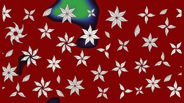 Desen, çizim, çiçek sınırı. Çiçek çelengi. Güzel, parlak, pürüzsüz kumaş, tuval. Kıvırcık, parlak örgü. Eski moda arka plan. Raster illüstrasyonu.