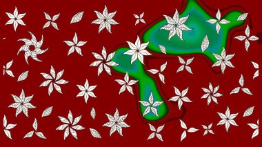 Suluboya çizim kalıbı. Dekorasyon ve tasarım için güzel bir desen. Moda baskısı. Çiçeğin suluboya çizimlerinin mükemmel deseni. Eski.