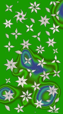 Süslü zentangle çizim dokusu, soyut çiçeklerle süslenmiş. Çiçek deseni duvar kağıdı, desen dolguları ve web sayfası arka planı için kullanılabilir. Şekillendirilmiş çiçekli çizim deseni.