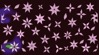 Raster Güzel kumaş deseni. Çiçek arkaplan ile soyut zarafet çizim deseni.