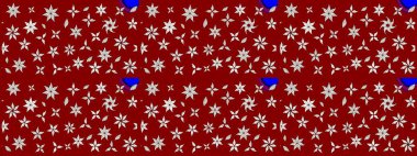 Raster illüstrasyonu. Küçük çaplı çiçeklerdeki basit şirin desenler. Tekstil veya kitap kapakları, imalat, duvar kağıtları, baskı, hediye paketi ve yapıştırma kitabı için çiçek eskiz geçmişi.