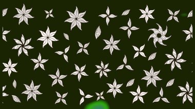 Çiçekli karalama şeklinde Raster çiçek deseni. Nazik, narin çiçek arkaplanı. Gri renkli çiçekler.