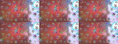 Çiçek deseni. Düz Çiçek Elementleri Tasarımı. Renkli Bahar Teması eskiz kalıbı. Raster çizimi. Güzel kumaş deseni..