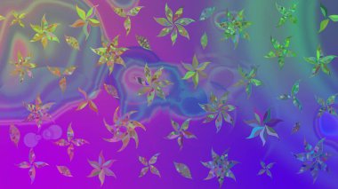 Tekstil tasarımı için menekşe renkli geleneksel halk çiçekleri buketi. Üzerinde gelincikler ve vadi zambakları olan renkli çiçek desenli nakış..