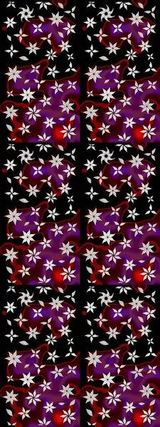 Eski usul küçük çiçekli şirin bir eskiz deseni. Moda arka planında parlak buketler. Kumaş, duvar kağıdı ve kağıt üzerine baskı yapmak için gelişen arka plan. Raster illüstrasyonu.