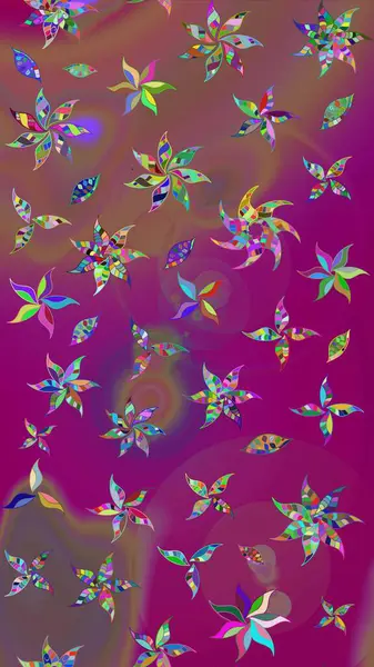 Tekstil, kumaş, kapaklar, duvar kağıtları, baskı, naylon, koleksiyon defteri, örgü, dekupaj için güzel bir eskiz. Küçük mor çiçeklerle oldukça kaliteli besin torbası deseni.