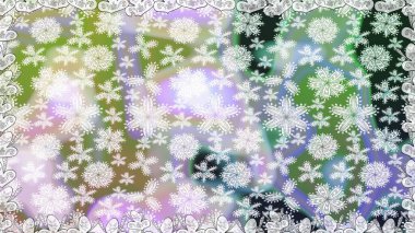 Renkli Bahar Temalı Kusursuz Arkaplan. Raster. Düz Çiçek Elementleri Tasarımı.