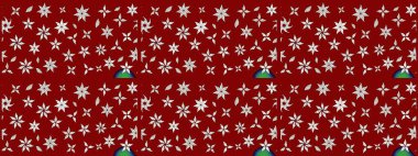 Yapraklı çizim şekli. Şirin, zarif çiçekler Raster illüstrasyonu. Poster ya da kapak için arka plan. Tekstil için figür. Davetiye ve kartpostal tasarımı için dekoratif çiçek unsurları.