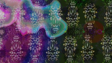 Gri renkli çiçekler. Güzel çiçek deseni. Renkli Bahar Teması eskiz kalıbı. Düz Çiçek Elementleri Tasarımı.