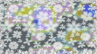 Soyut çiçek desensiz arkaplan. Gri renklerde. Küçük çiçekteki sevimli çiçek deseni. Raster illüstrasyonu. Raster deseni.