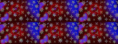 Raster illüstrasyonu. Eskiz arkaplan modeli. Suluboya, elle çizilmiş. Kahverengi yapraklı yabani çiçekler.