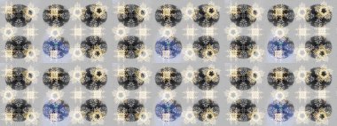 Raster resim. Kar taneleri arka plan. Arka plan üzerinde izole soyut kar taneleri ile düz tasarım. Kar tanesi süs desen. Snowflakes desen.