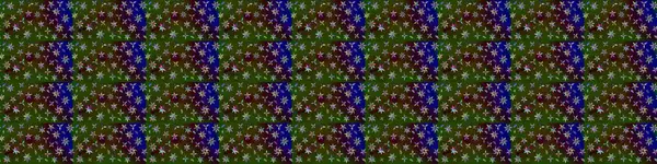 Çiçeksel elementlerle süslenmiş zarif raster dokusu. Parlak çiçekli yeşil renkler üzerine soyut çizim deseni. Küçük çiçekte şirin bir çiçek deseni var..