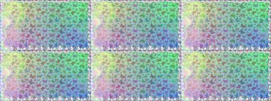 Kusursuz desen. Raster. Kağıt, kumaş ve ambalaj için uygun. Mavi sevimli arka planda kelebekler.