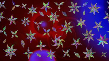 Üst manzara, yumuşak kahverengi renk. Çiçek kompozisyonu, el boyası, hassas şablon. Manzaralı çiçek deseni. Sevgililer günü ve tebrik kartı konsepti için şık bir davet.