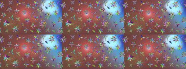 Zarif, parlak ve eskiz kahverengi çiçek desenli tasarım. Sabıka baskıları, bebek kıyafetleri, duvar kâğıtları, paket kutuları vb..