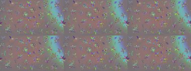 Raster illüstrasyonu. Şatafatlı bahar bahçesi dokusu. Çiçek deseni. Çiçek çizimi arkaplanı.