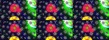 Güzel kumaş deseni. Raster illüstrasyonu. Güzel karalamalı çiçek desenli çizim. Küçük çiçekte sevimli çiçek deseni var..