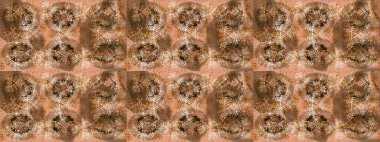 Renkli elementlerle Raster ilginç desen