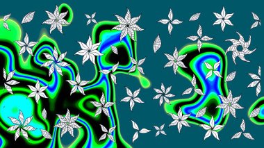 Zarif, parlak ve mavi çiçek desenli tasarım. Sabıka baskıları, bebek kıyafetleri, duvar kâğıtları, paket kutuları vb..