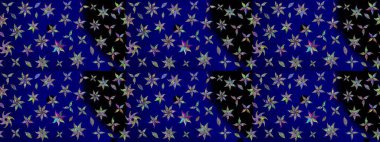 Mavi renkli çiçekler. Renkli Bahar Teması eskiz kalıbı. Düz Çiçek Elementleri Tasarımı. Sevimli çiçek raster deseni.