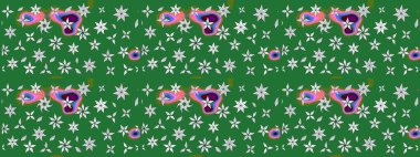 Klasik çiçek desenli. Paketleme, tekstil, duvar kâğıdı için çiçek eskizi. Yumuşak fayans. Raster 'ın taze dokusu. Yumuşak pamuk tasarımı.