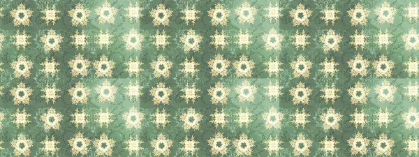 Küçük çiçekte hoş bir çiçek deseni var. Çiçeksel elementlerle süslenmiş zarif raster dokusu. Parlak çiçekli yeşil renkler üzerine soyut çizim deseni.