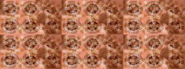 Düz kar karalama ikonları, yılbaşı afişi için kar taneleri silueti, kartlar. Kahverengi, nötr ve bej renklerde şirin soyut kar taneleri raster tasarımı. Yeni yıl kar tanesi.