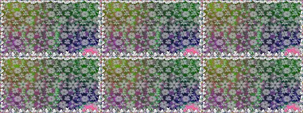 Raster. Gri renkli güzel çiçeklerle kusursuz desen, suluboya çiçek deseni, duvar kağıdı, kart veya kumaş için fayanslı..