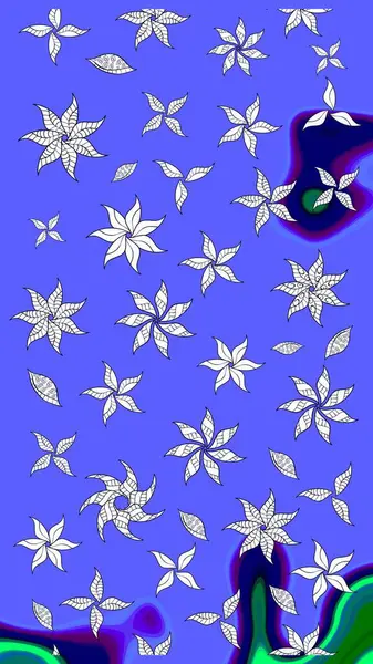 Beautiful watercolor Bouquet of summer flowers sketch pattern. Nice fabric pattern.