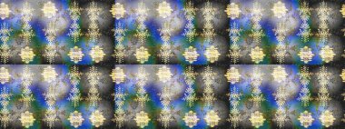 Renkli arka planda izole tatlı kar taneleri. Raster illüstrasyonu. Kar taneleriyle gri, mavi ve nötr renkler.