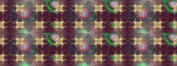 Çiçekli karalama şeklinde Raster çiçek deseni. Nazik, sevimli çiçek arkaplanı. Çiçekler kahverengi, mor ve gri renklerde.