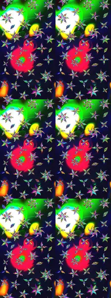 Klasik çiçek tasarımı elementleri. Raster illüstrasyonu. Gri kıvırcık çiçekler gri renkte şekillenir.