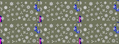 Flower eskiz arka planı. Raster illüstrasyonu. Çiçek deseni. Şatafatlı bahar bahçesi dokusu.