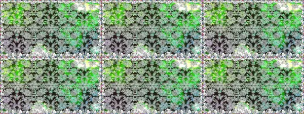 Gri üzerine gri. Çiçekli ipek eşarp. 1950-1960 motifleri. El çizimi çiçek unsurları olan soyut, dikişsiz raster deseni. Retro tekstil tasarım koleksiyonu.