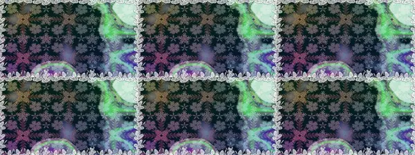 Çiçekli karalama şeklinde Raster çiçek deseni. Mavi renkli çiçekler. Yumuşak, yaz çiçekli arka plan.