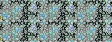 Raster - stok. Tarafsız çiçekli eskiz deseni, suluboya çiçek deseni, sevimli çiçek, duvar kağıdı, kart veya kumaş için fayanslı.