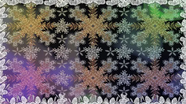 Kusursuz ortaçağ çiçek deseni. Dekoratif simetri arabesk. Doğum günü kartı, davetiye ya da afiş için iyidir. Raster illüstrasyonu. Gri renklerde altın.