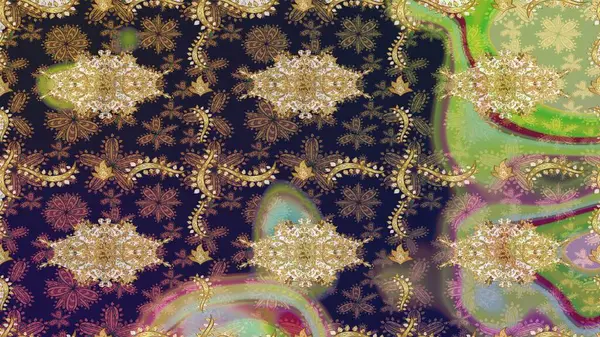 Kış sembolü, Mutlu Noeller, Mutlu yıllar 2019. Gri renkli Raster altın deseni. Soyut duvar kâğıdı, ambalaj dekorasyonu. Altın kar tanesi basit çizim kalıbı.