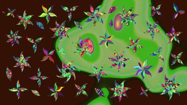 Taşralı şıklığı. Tekstil, duvar kâğıdı, kapaklar, yüzey, baskı, hediye paketi, hatıra defteri, dekupaj. Küçük yabani çiçeklerdeki halk modelini çiz. Liberty style millefleurs.