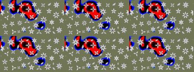 Çiçek arkaplanlı soyut zarafet eskiz deseni. Raster Güzel kumaş deseni.