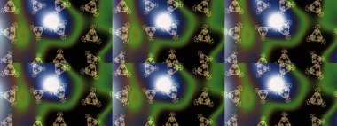 Nazik, narin çiçek arkaplanı. Yeşil, siyah ve gri renkli çiçekler. Raster çiçek desenli ve çiçekli..