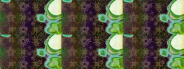 Düz Çiçek Elementleri Tasarımı. Sevimli çiçek raster deseni. Renkli Bahar Temalı Kusursuz Arkaplan. Kahverengi renkte çiçekler.