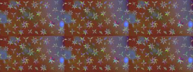 Raster deseni. Çiçekli çiçek deseni, suluboya. Küçük çiçekte güzel bir çiçek deseni..