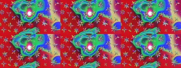 Simple cute pattern in small-scale flowers. Raster illustration. Floral sketch background for textile or book covers, manufacturing, wallpapers, print, gift wrap and scrapbooking.