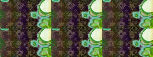 Düz Çiçek Elementleri Tasarımı. Sevimli çiçek raster deseni. Renkli Bahar Temalı Kusursuz Arkaplan. Kahverengi renkte çiçekler.