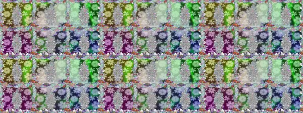 Raster illüstrasyonunda kusursuz çiçek deseni. Raster illüstrasyonu. Tarafsız renklerde. Güzel kumaş deseni.