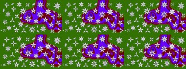 Yeşil renklerde. Anti-stres için soyut örnek sayfası. Raster illüstrasyonu.